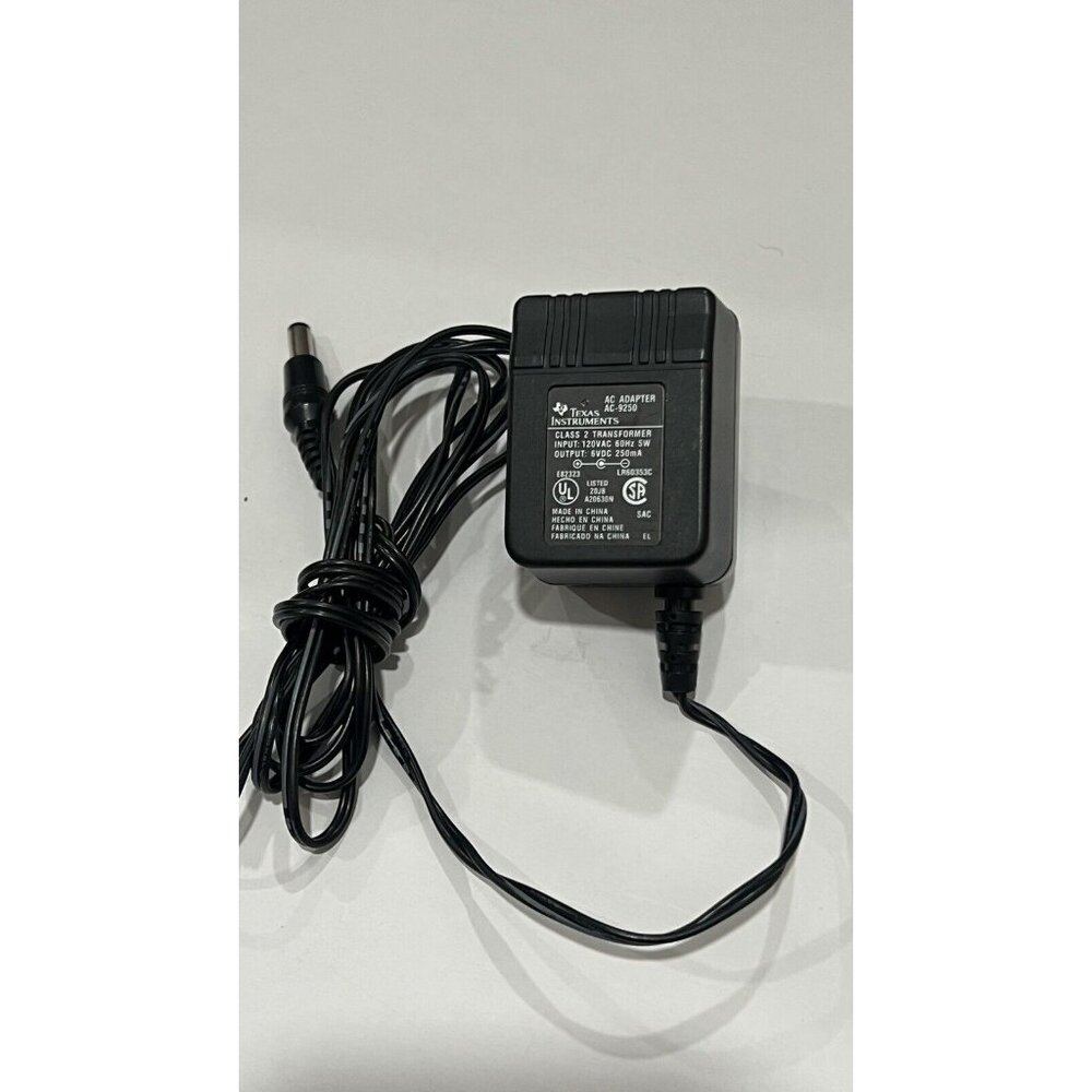 Texas Instruments AC Adapter  AC-9250  Class 2 Transformer 120 VAC 5W 6VDC